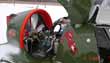 моторный отсек катера на воздушной подушке пегас с двигателем Rotax 912 uls